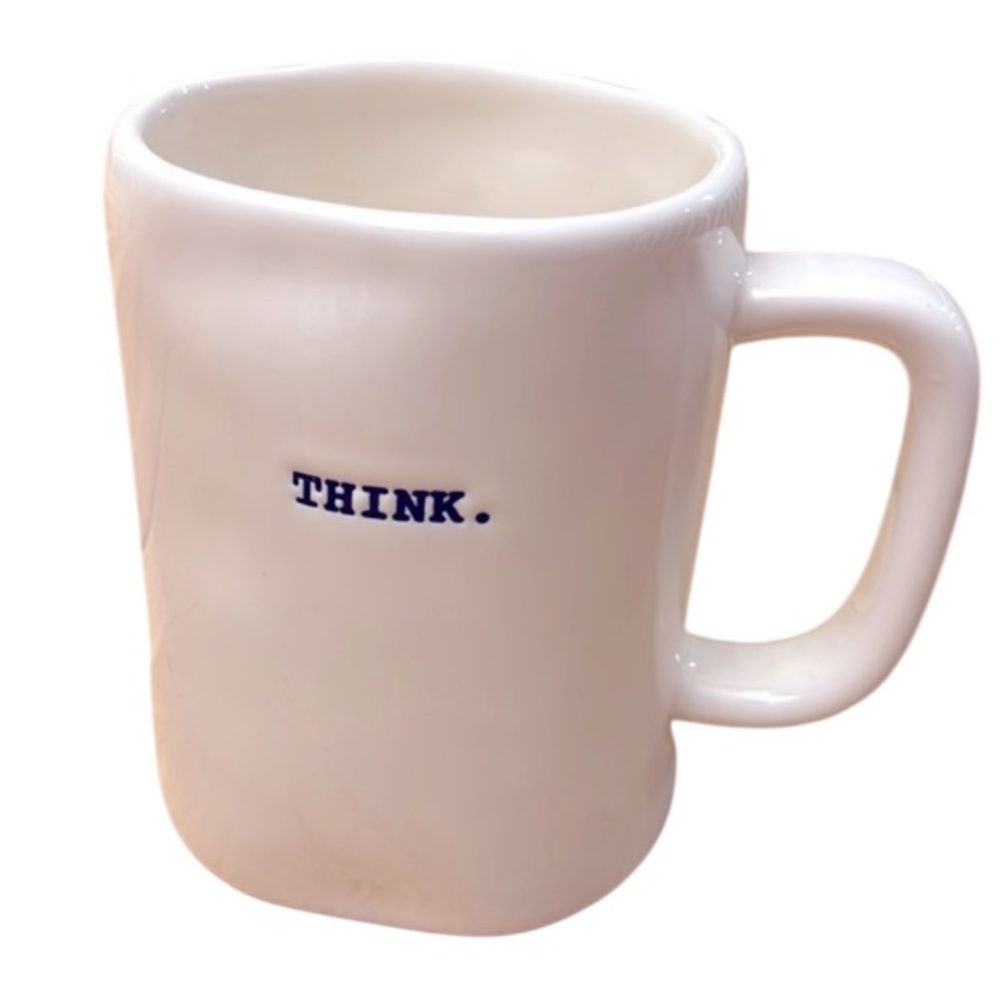 RAE DUNN  “think” mug